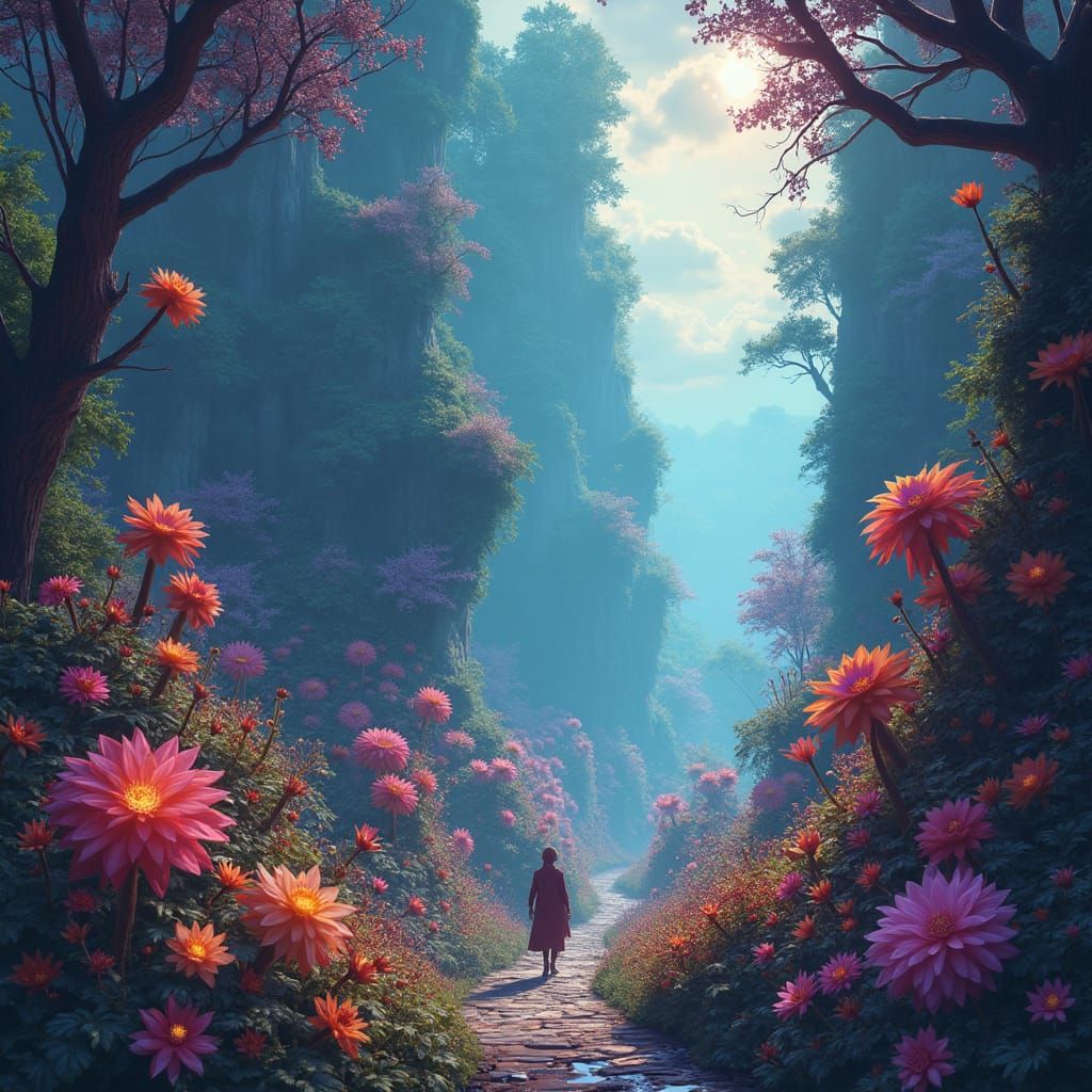 Ethereal Emergence in a Fantastical Realm