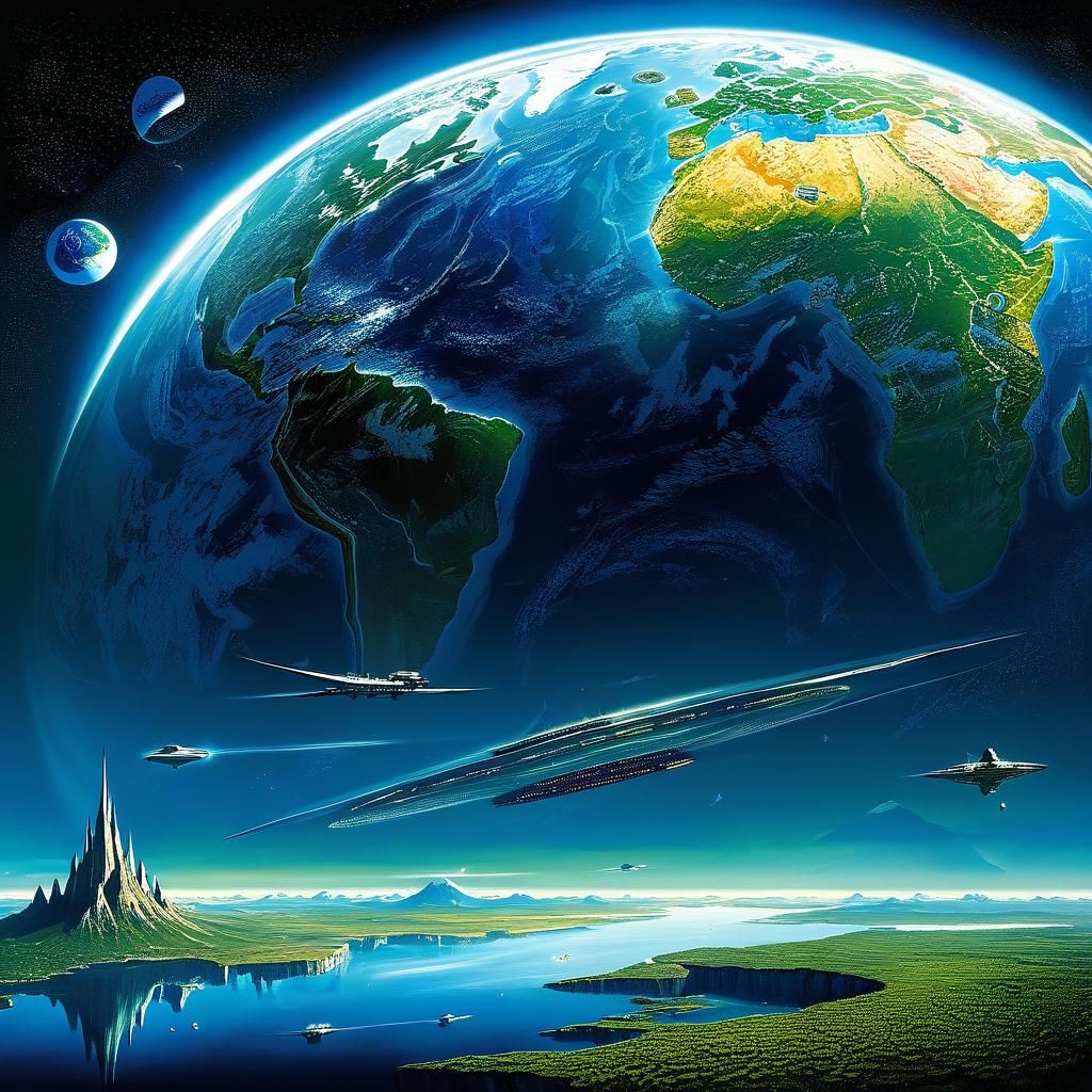 AI Generated Ringworld Concept