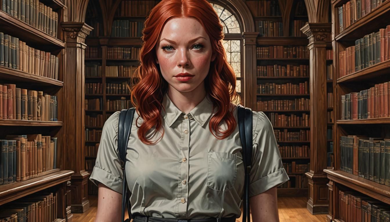 Laura Prepon as a Schoolgirl, she is wearing a School Outfit...