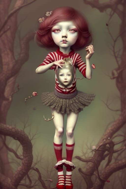 Surreal portrait