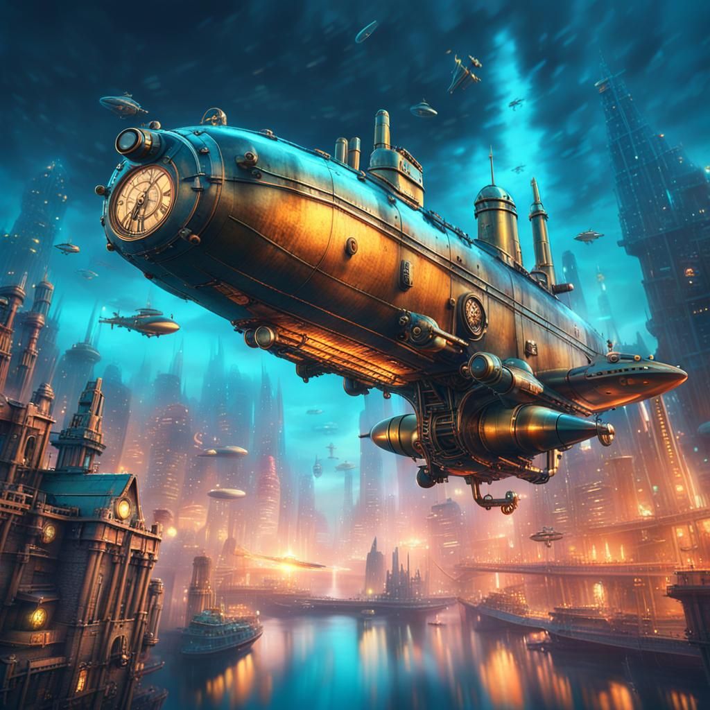 Flying Submarine. Remix N⁰5

\𝕏/𝕚𝕤𝕙 🌍