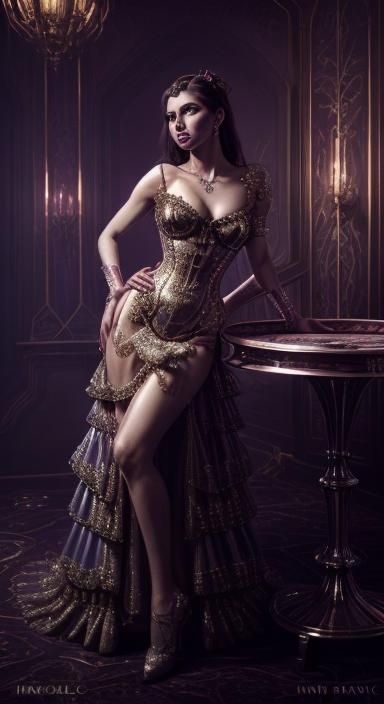 French Aristocrat in Schiaparelli Haute Couture