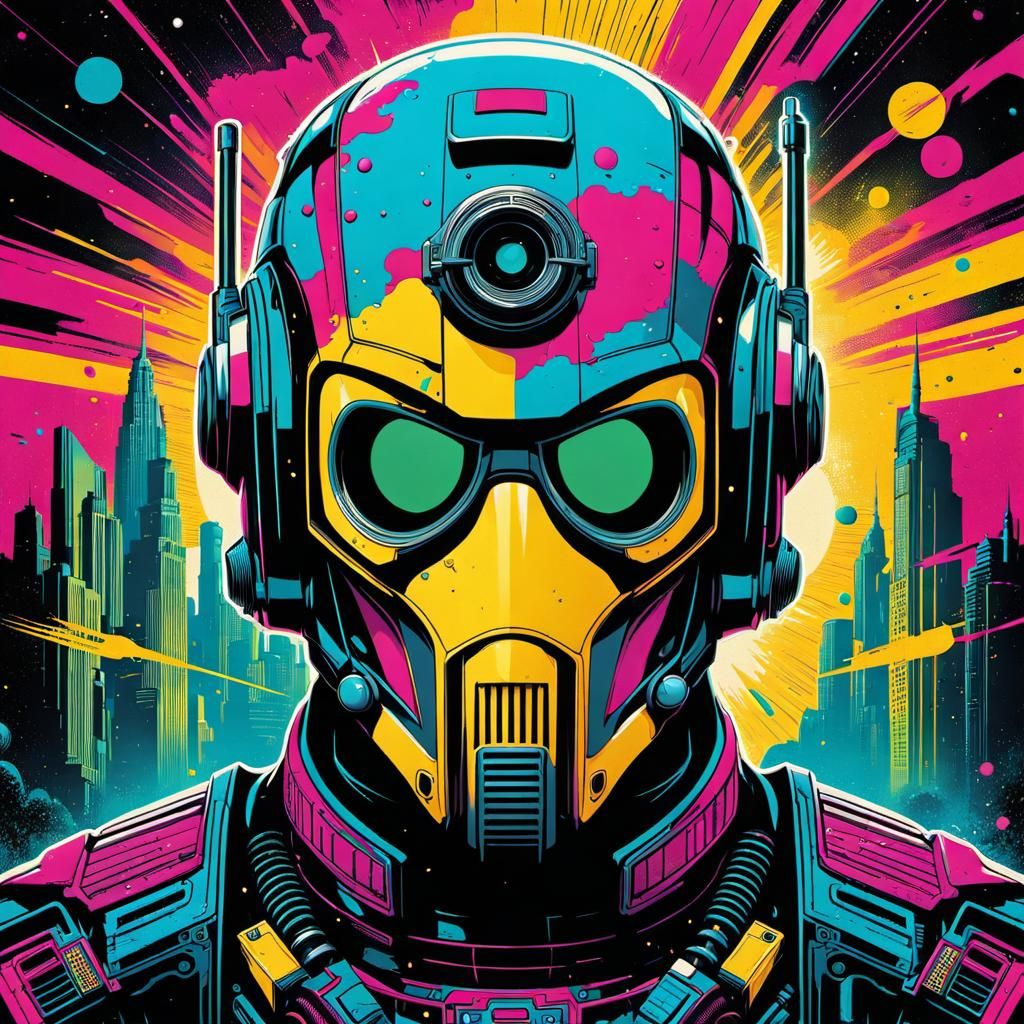 Butcher Billy Style Sci-Fi Movie Poster