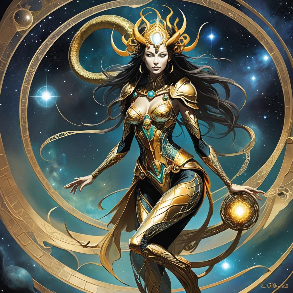 Ophion and Eurynome: Esoteric Divination in Visual Form