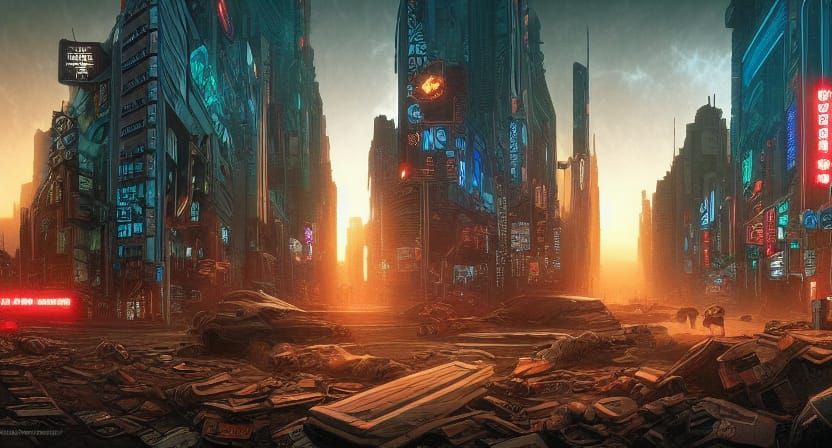 Cyberpunk Comic Book Art in Unreal Engine
