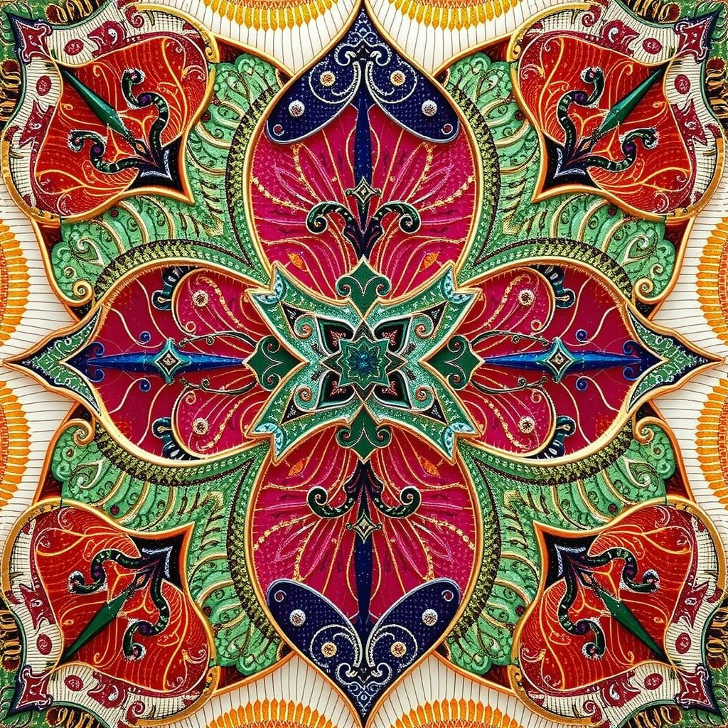 Luxurious Gold and Silver Art Nouveau Masterpiece