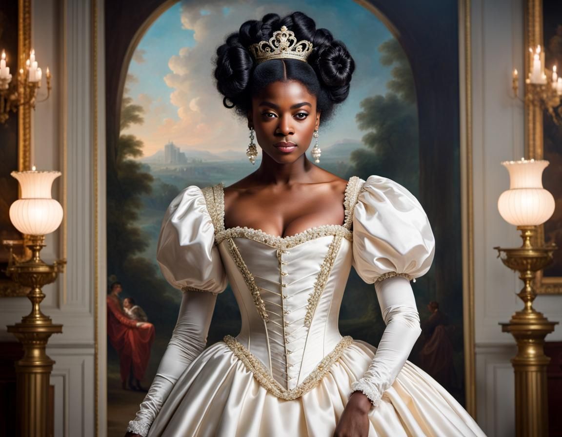 Regency-Era Portrait of a Young Black Girl