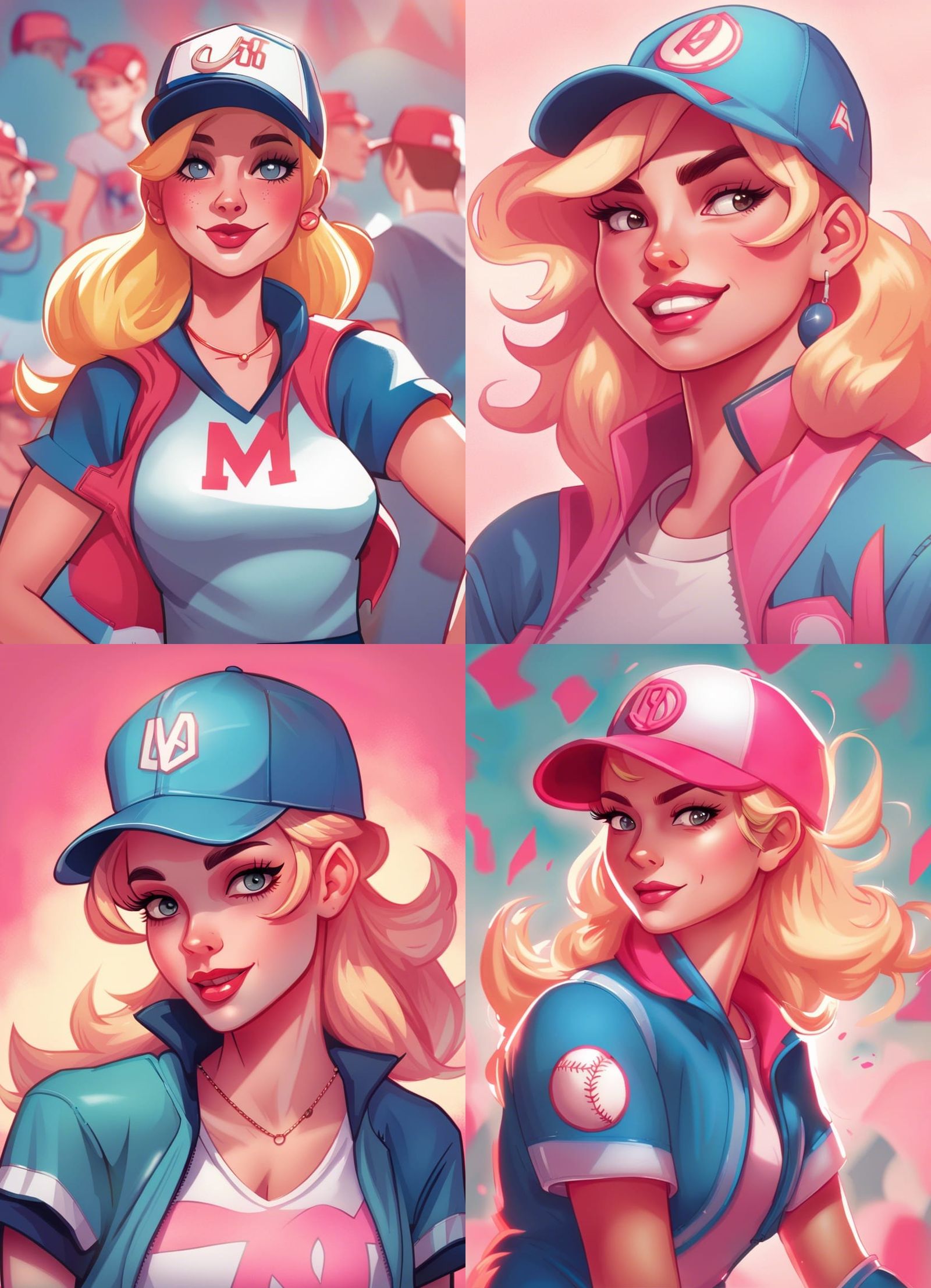 Baseball girl