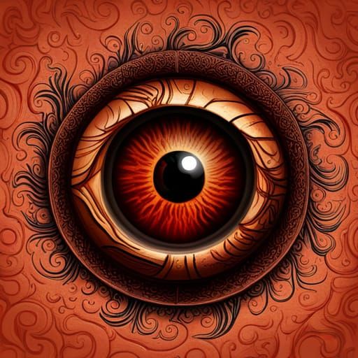 Magic Eyeball: Dark Academia Concept Art