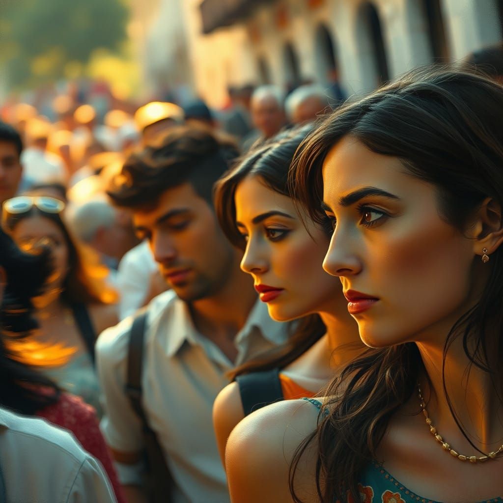 People in Ethereal Harmony