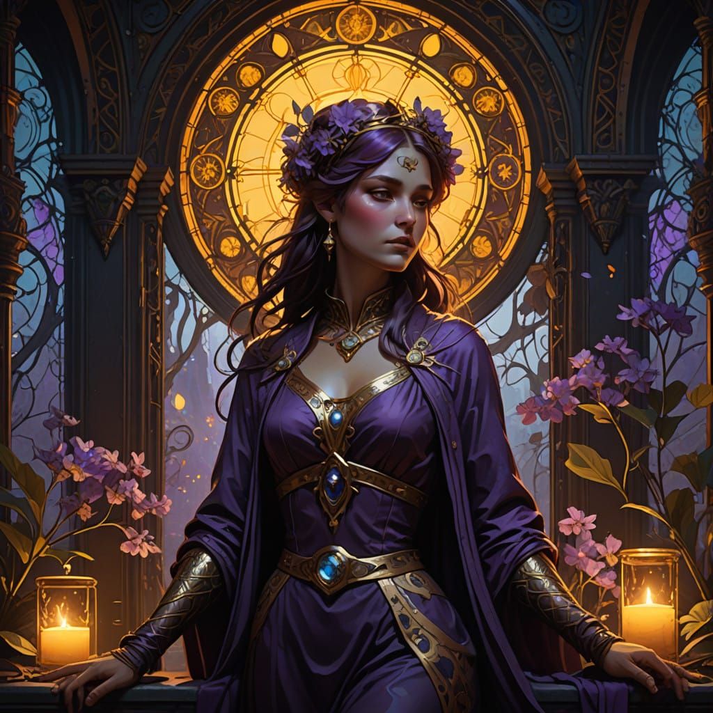 Mystic, Dark Fantasy Realm Unveiled in 8K Hyper-Detail