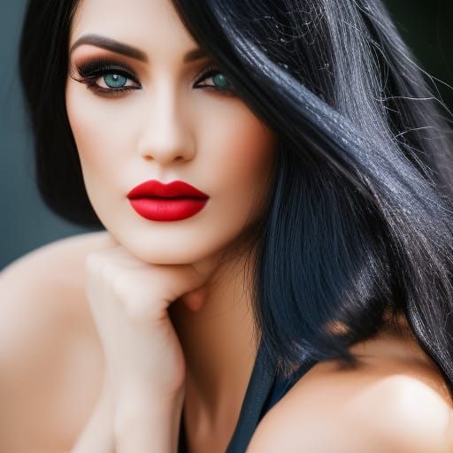 Elven Warrior Portrait in Golden Hour Lighting