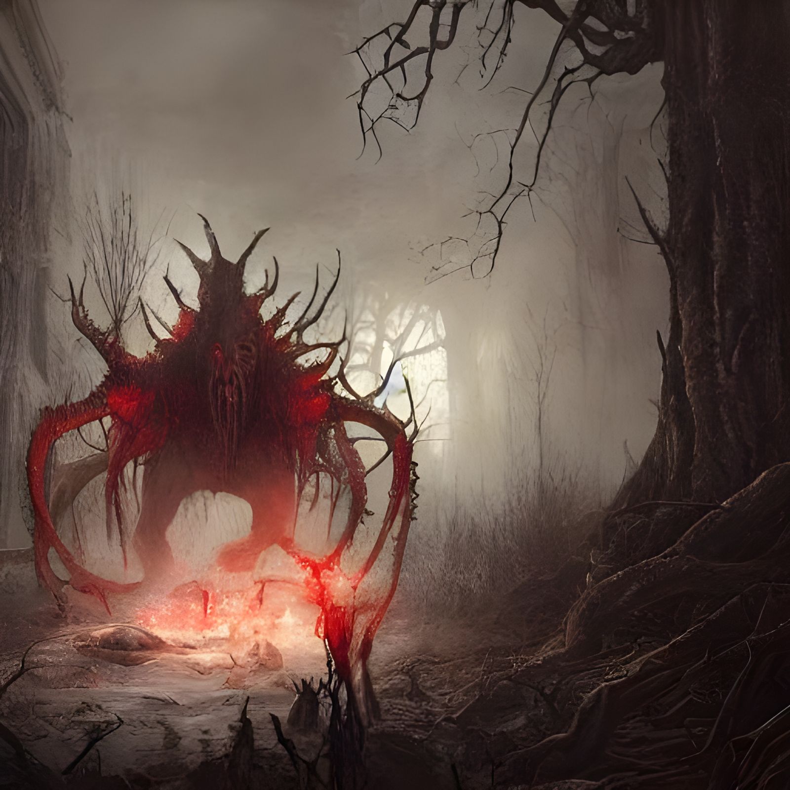 Lovecraftian Elder God Destroys Post-Apocalyptic World