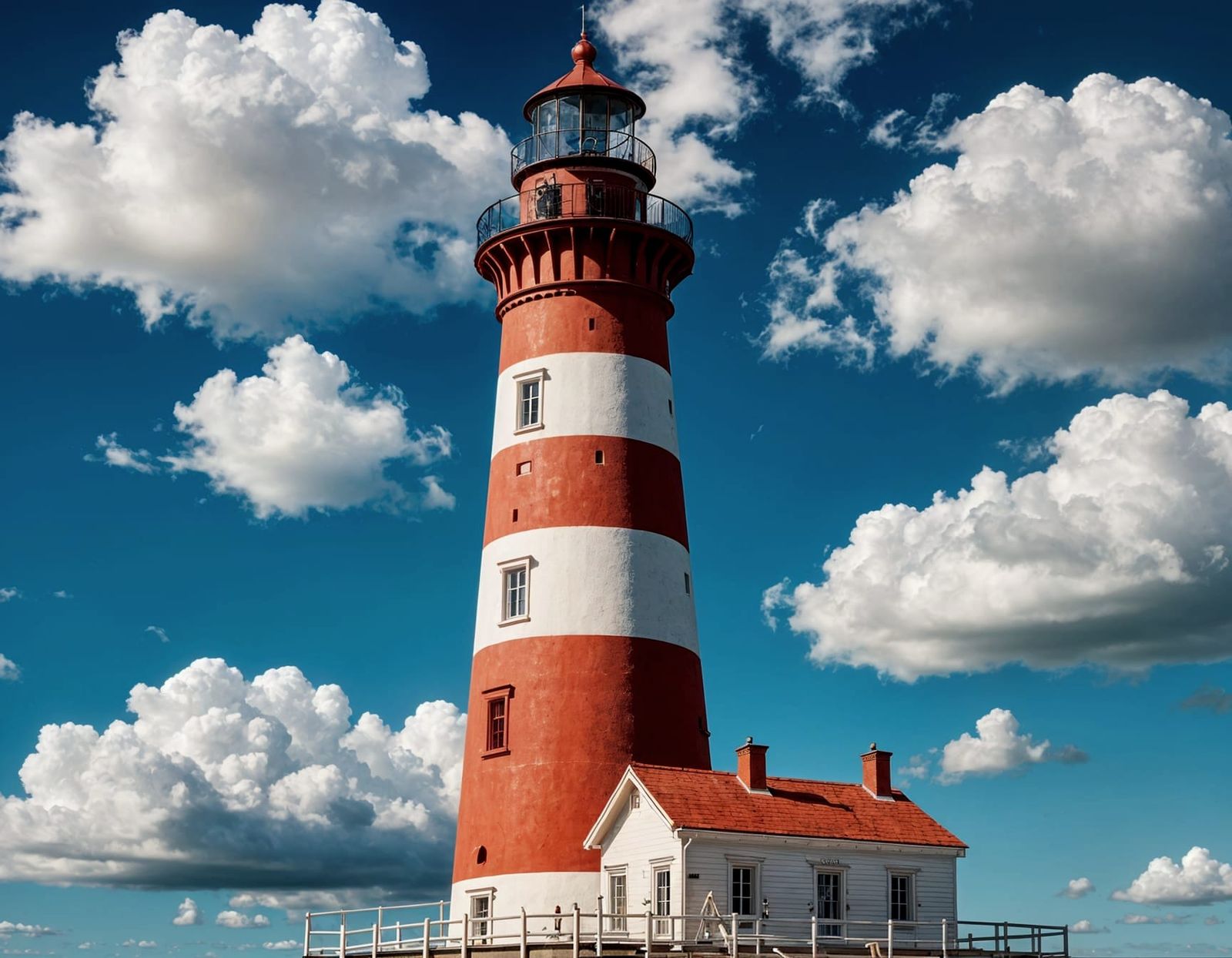 Vibrant Pixel Art Seaside Village in a Retro Pop Style