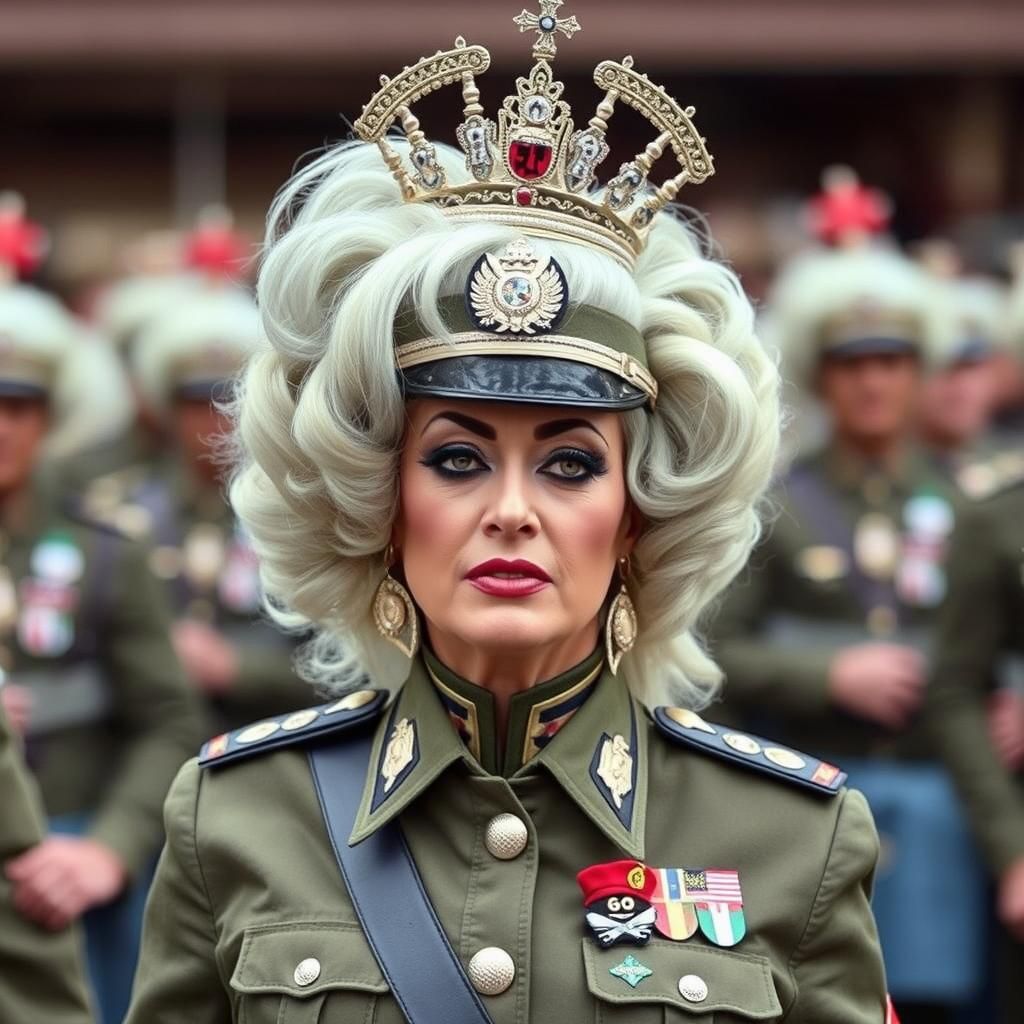 Drag Queen Army General: A Fusion of Styles