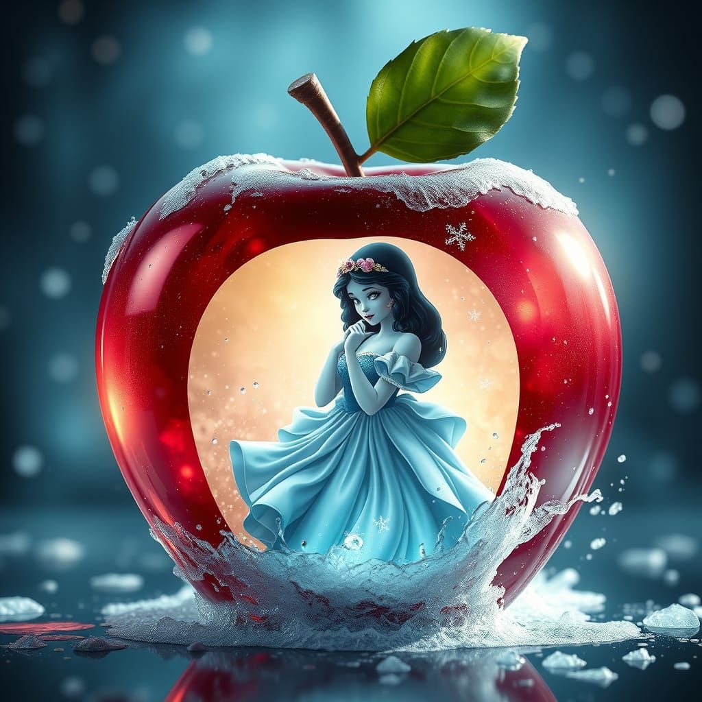 Glass Apple in a Fantastical World