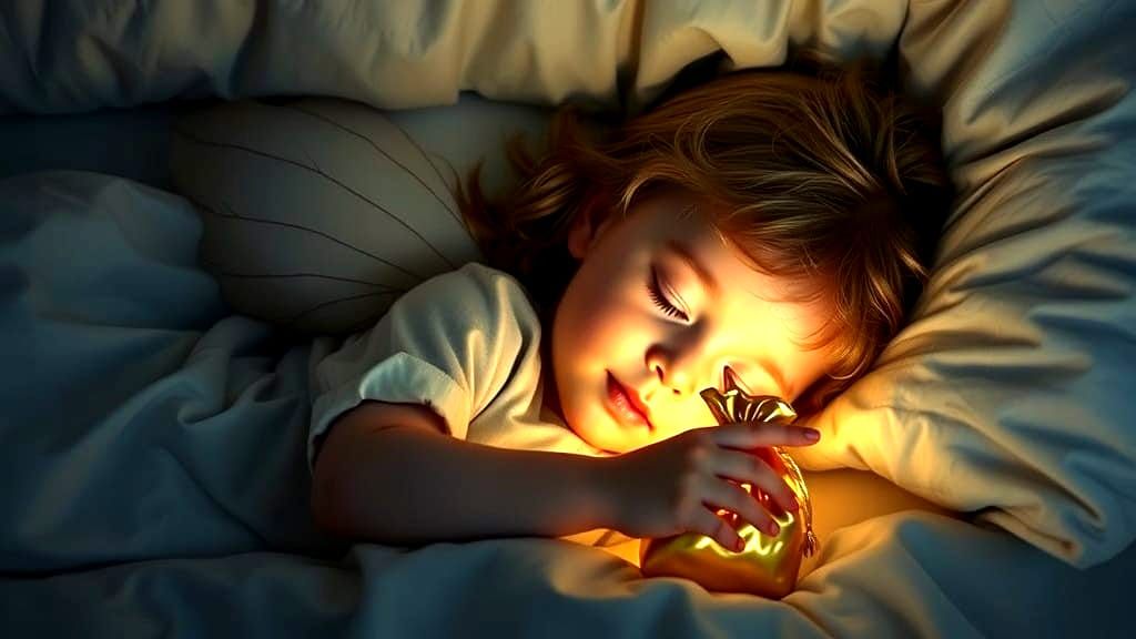 A Sleek Fairy Visits Under the Moonlight