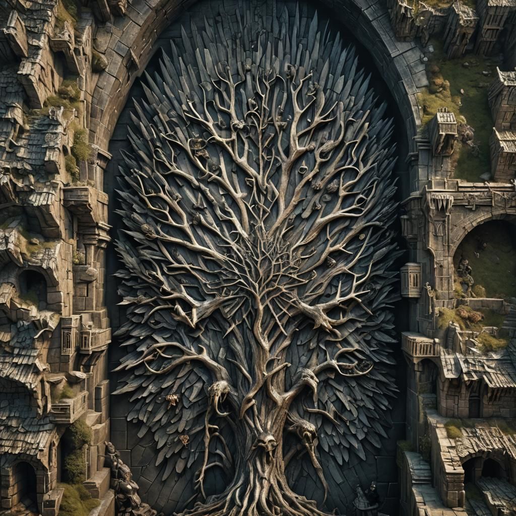 Hyperrealistic Game of Thrones Scene in HDR