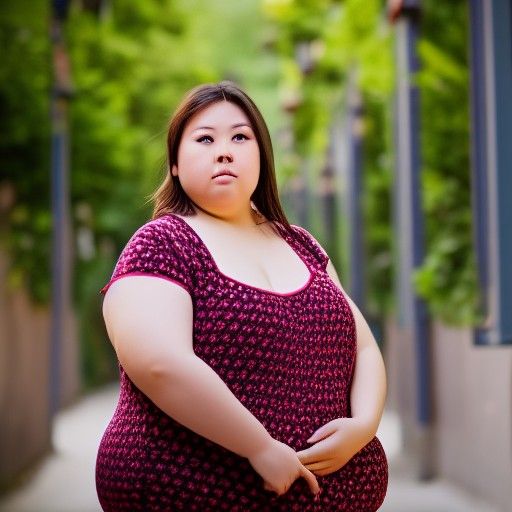 Professional Portrait of a Chubby Woman