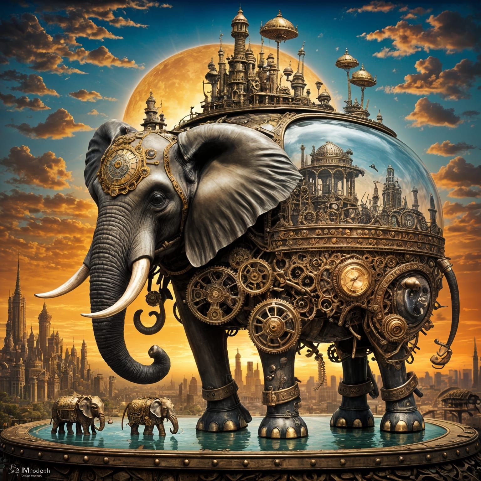 Elephant metropolis