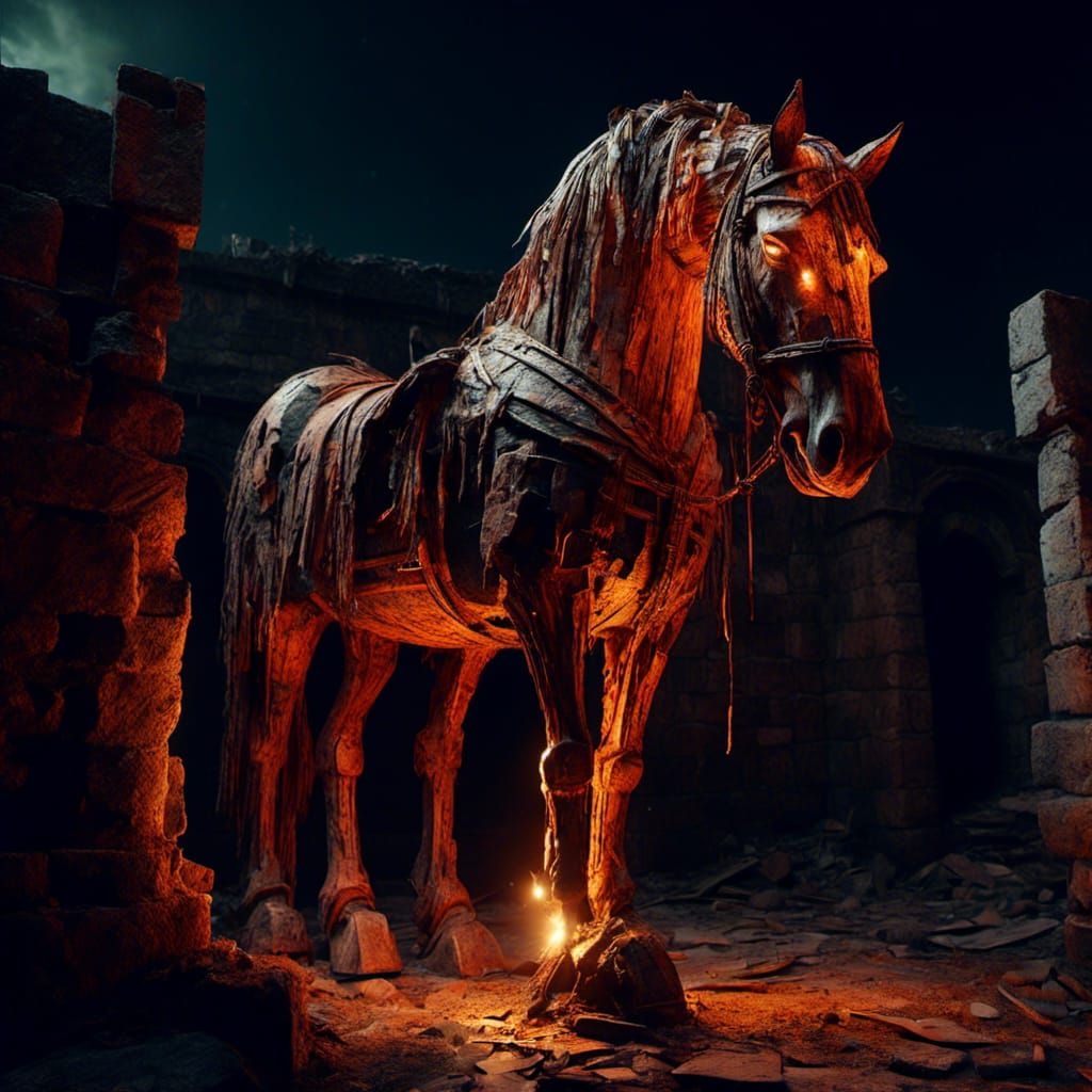 The Trojan Horse (from Homer's THE ILIAD and Virgil's THE AE...