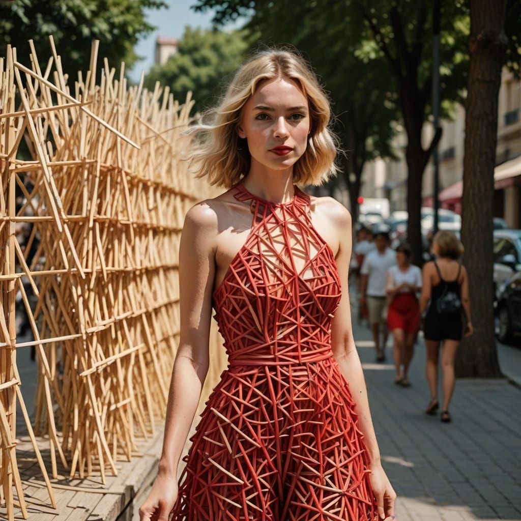 Matchstick Siren in Vibrant Heat Wave