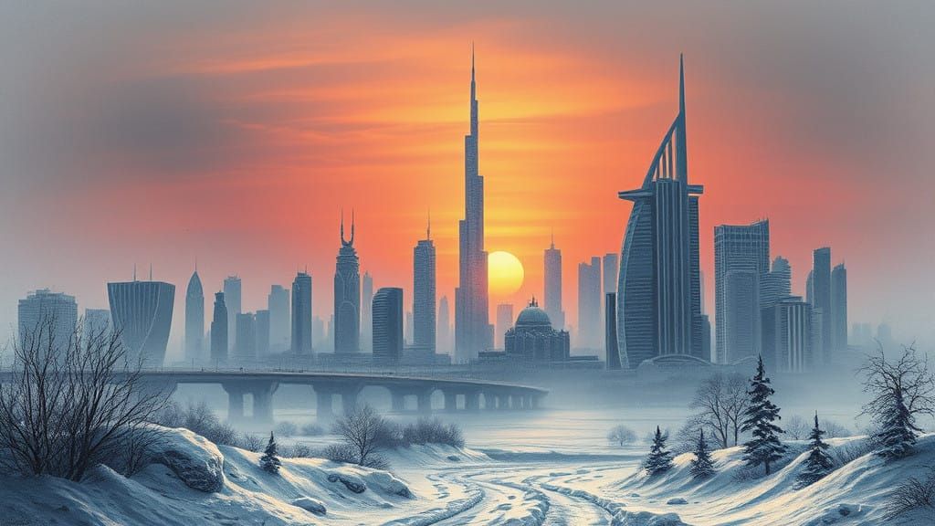 Winter in Dubai.