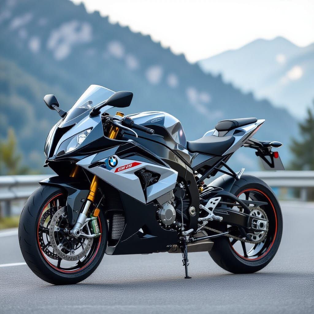 BMW Sports Motorcycle: Sleek Design and Power