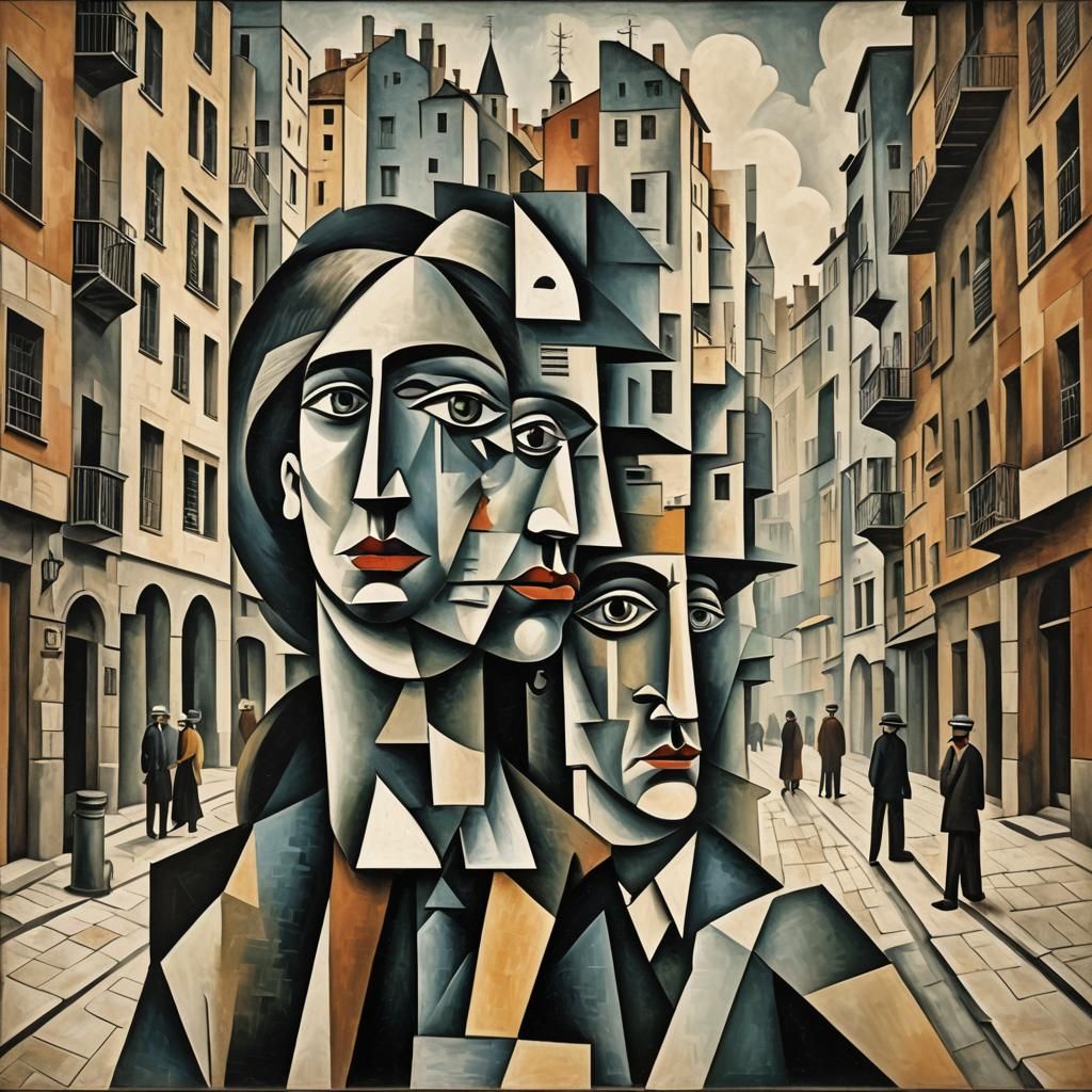 Cubist Street Art