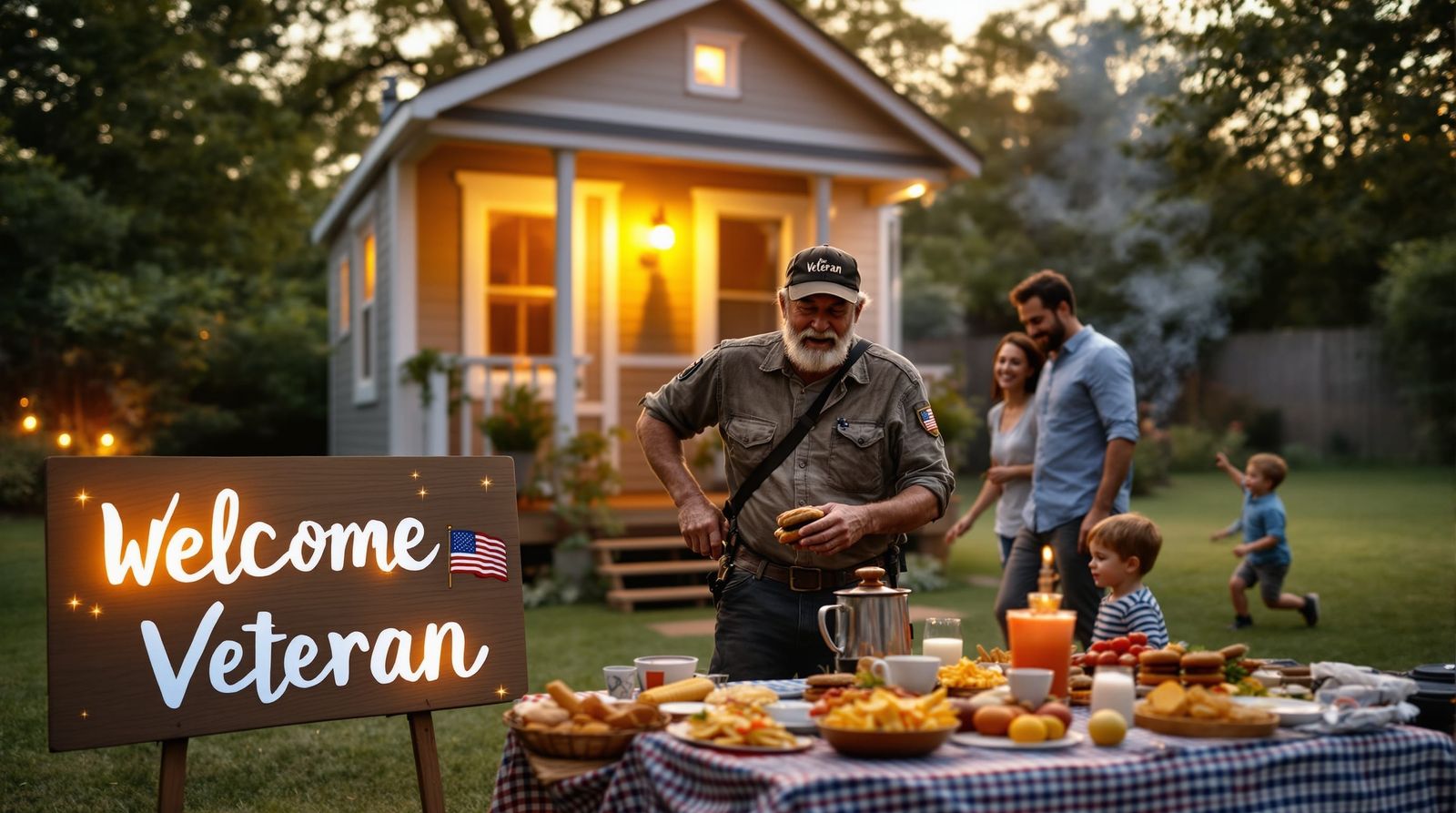 Providing a home to a homeless veteran