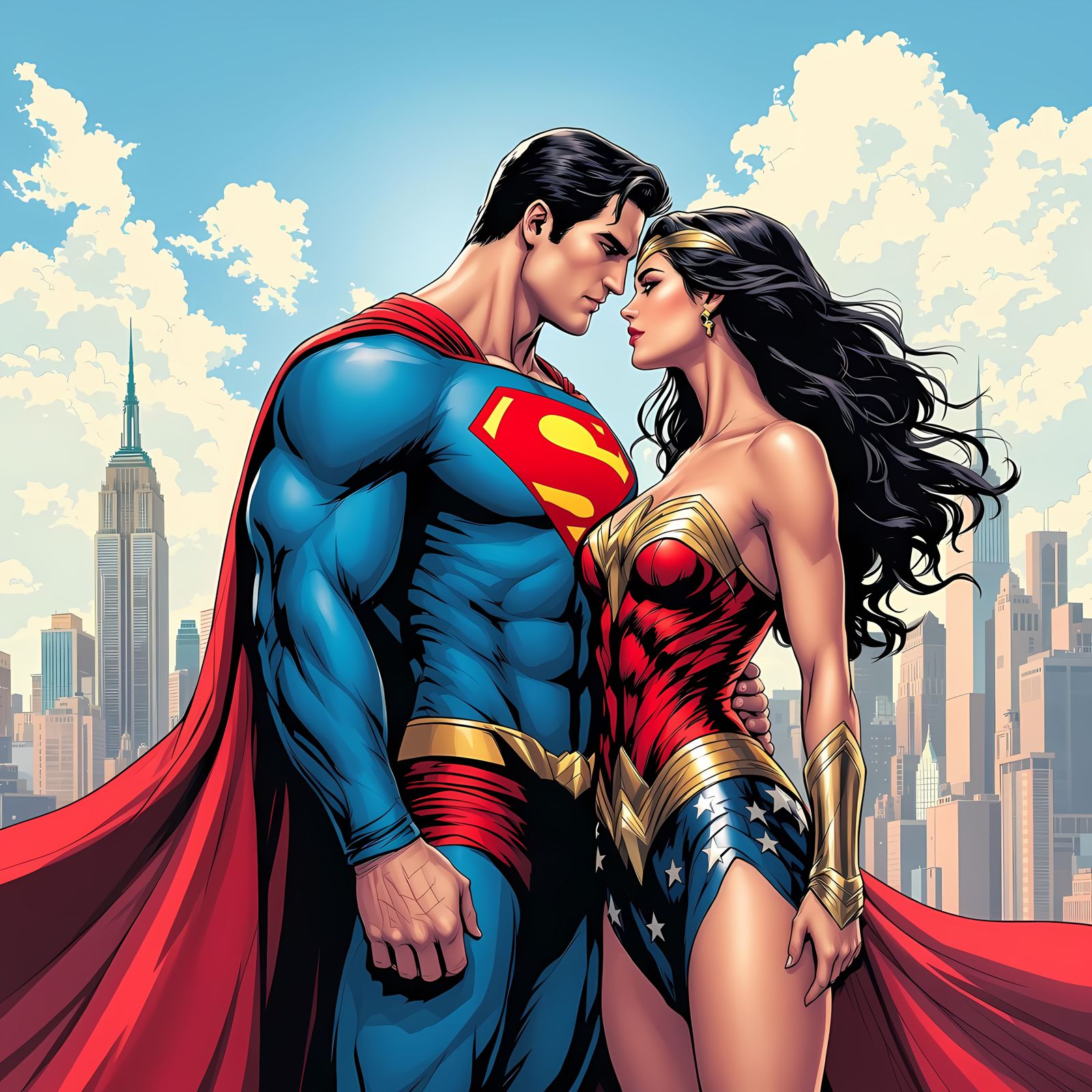 Superheroes in Love