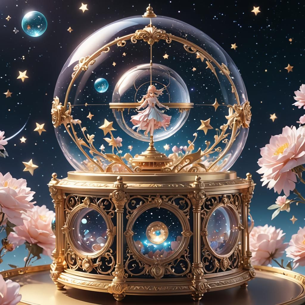 A Beautiful Creation Inside of A Creation (With 3D Anime)