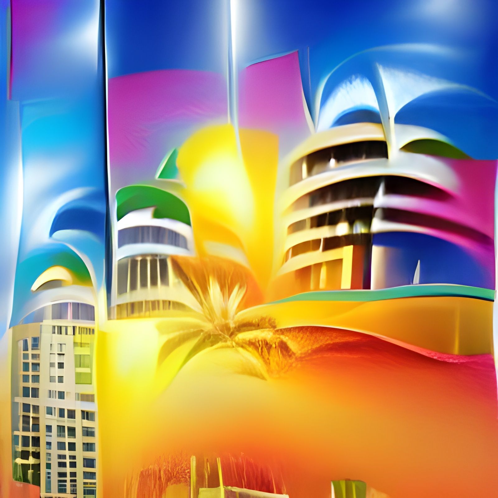 Miami Vibe AI Image