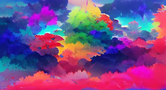 Image of a Sudden Burst of Color