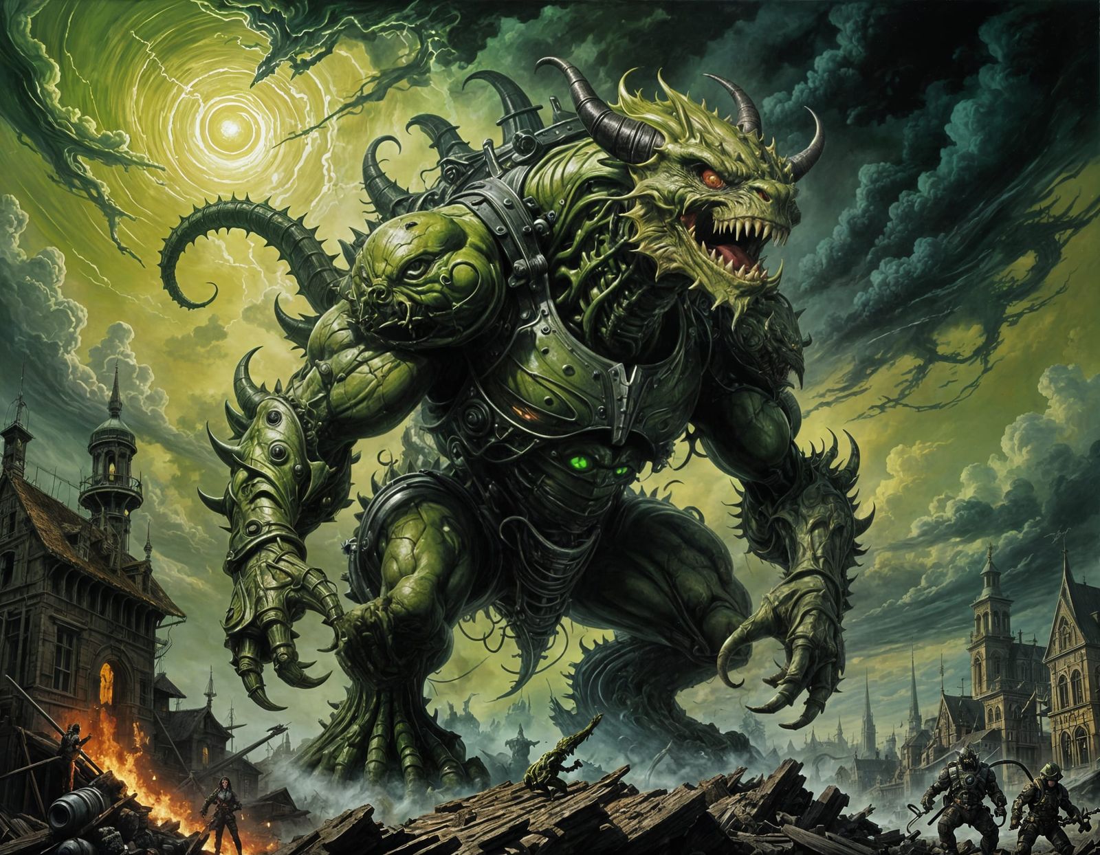 Estilo de Pintura de Boris Vallejo, Chris Achilleos y Frank ...