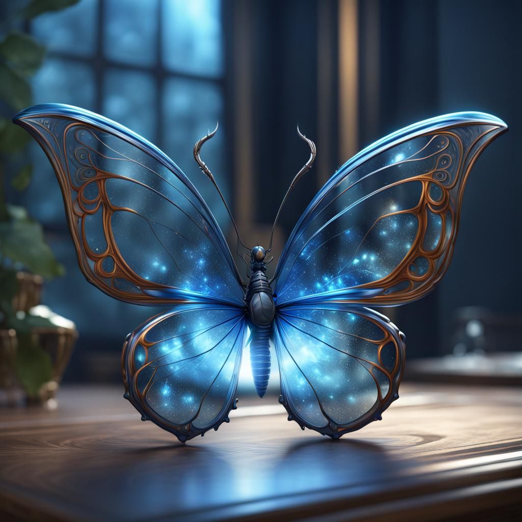 Blue butterfly