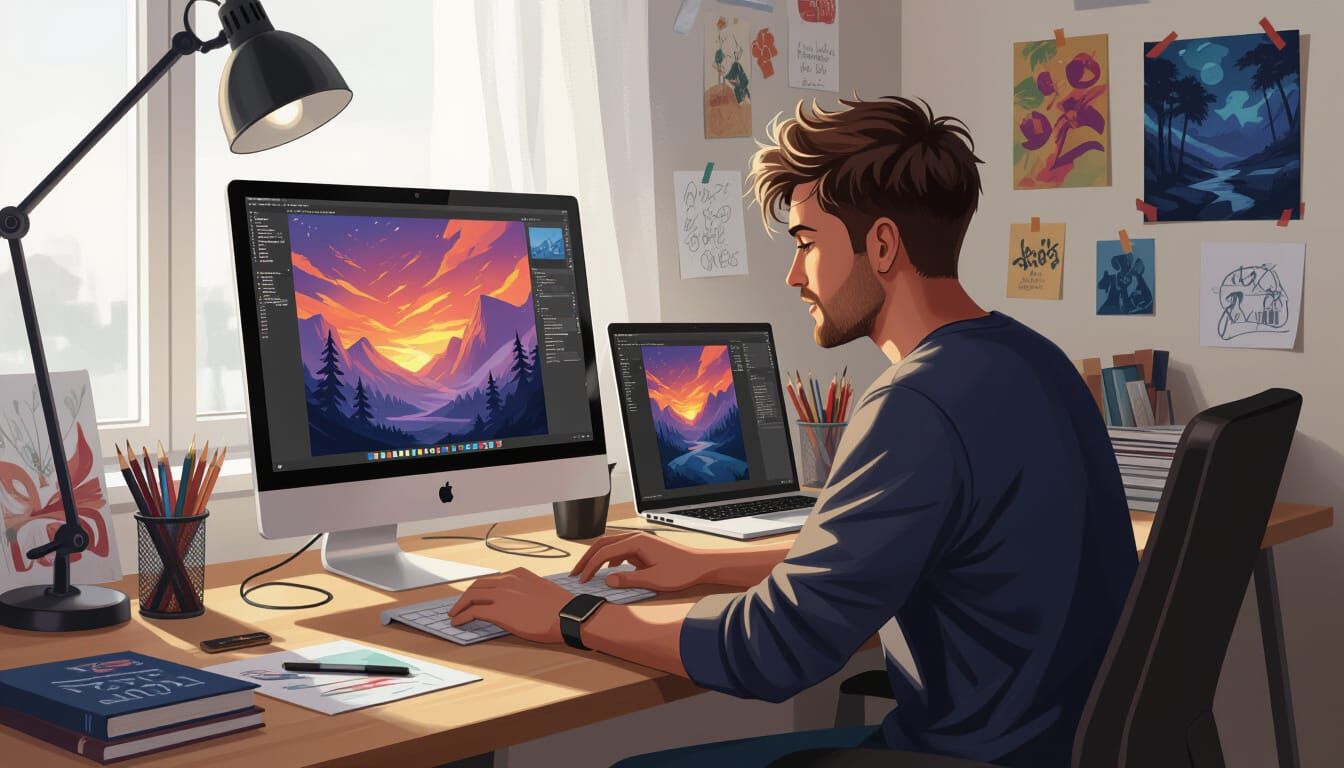 Graphic Designer Creates Redbubble Design