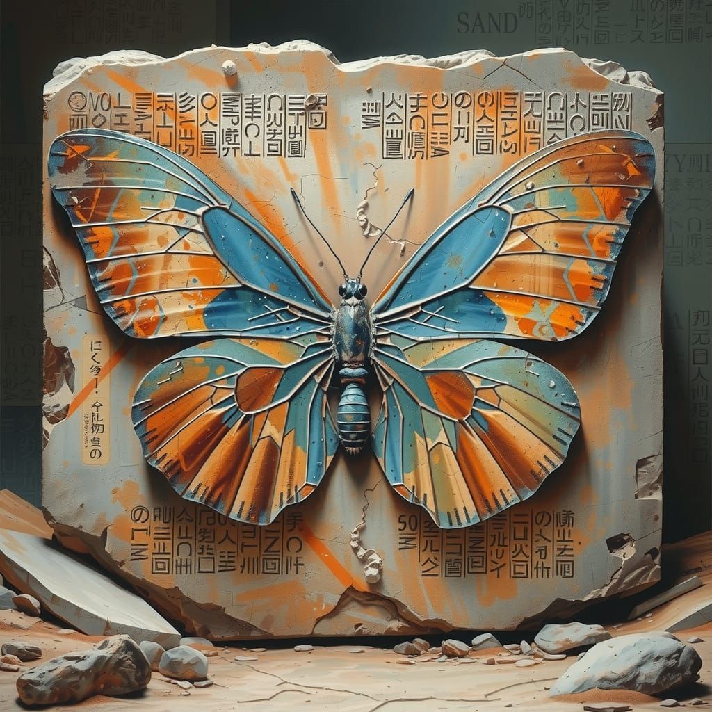 Insect specimen - World of Sand