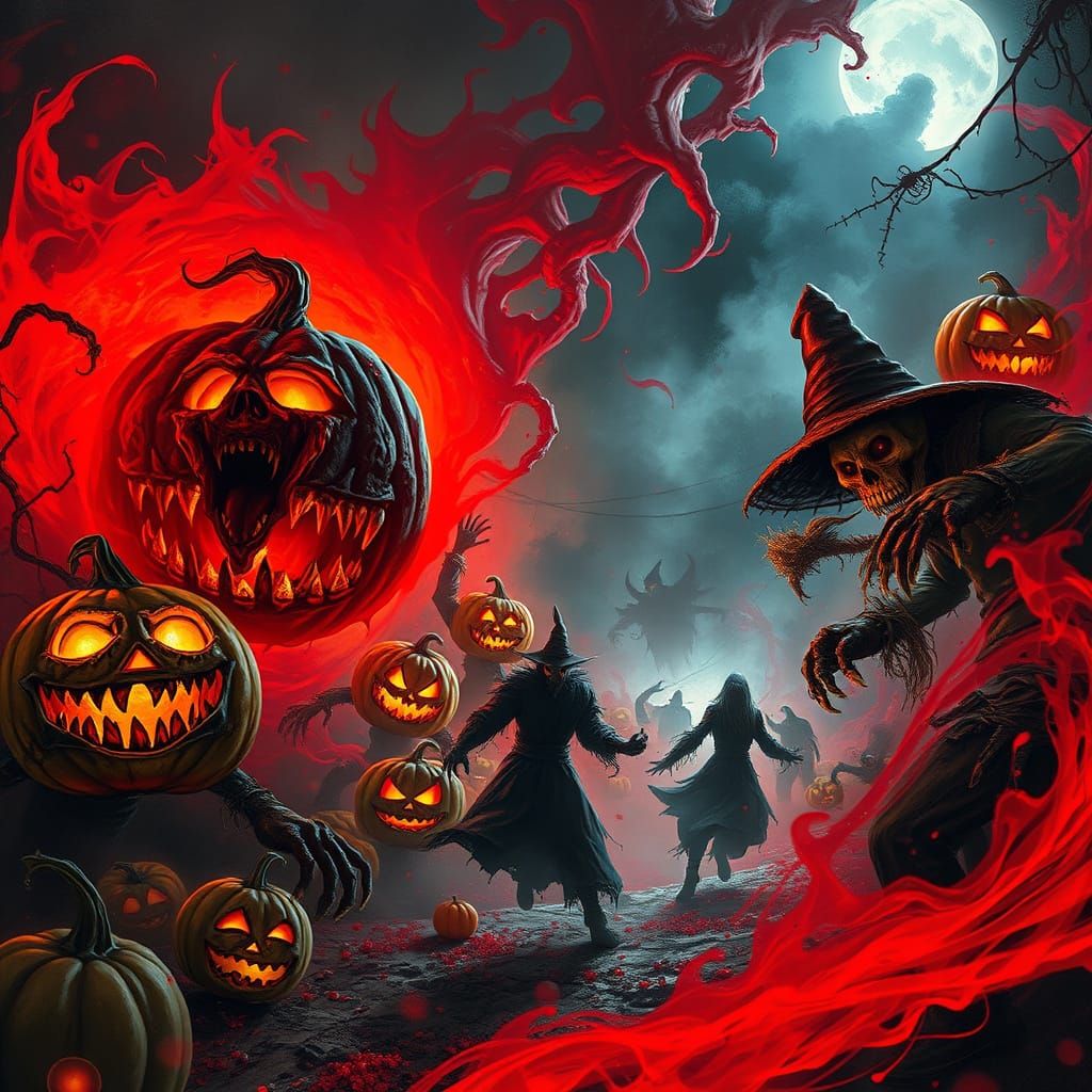 Nightmare Harvest Festival: Dark Fantasy Art
