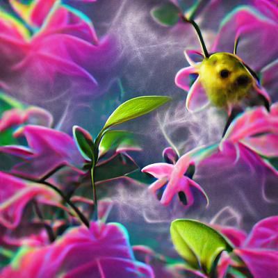 Vibrant 3D Matte Background in 8K