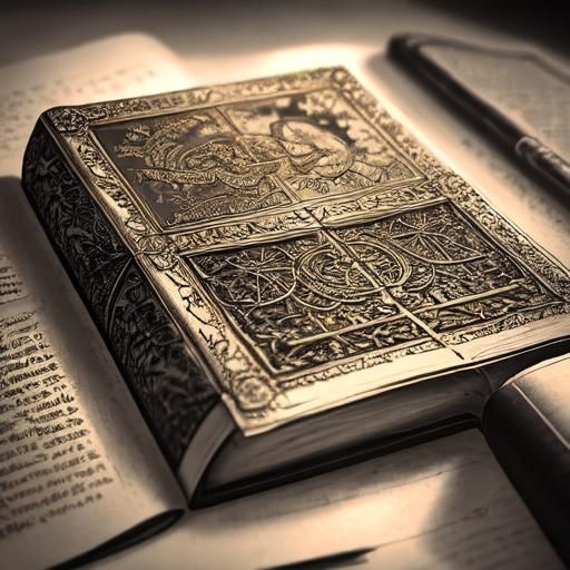 Hyperrealistic Holy Bible with Intricate Details