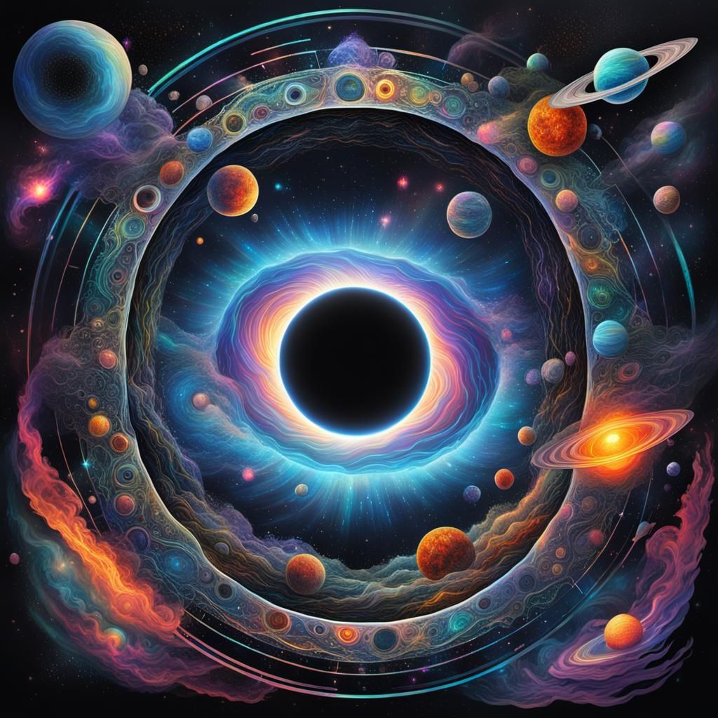 Black Hole: Holographic Cosmic Illustration