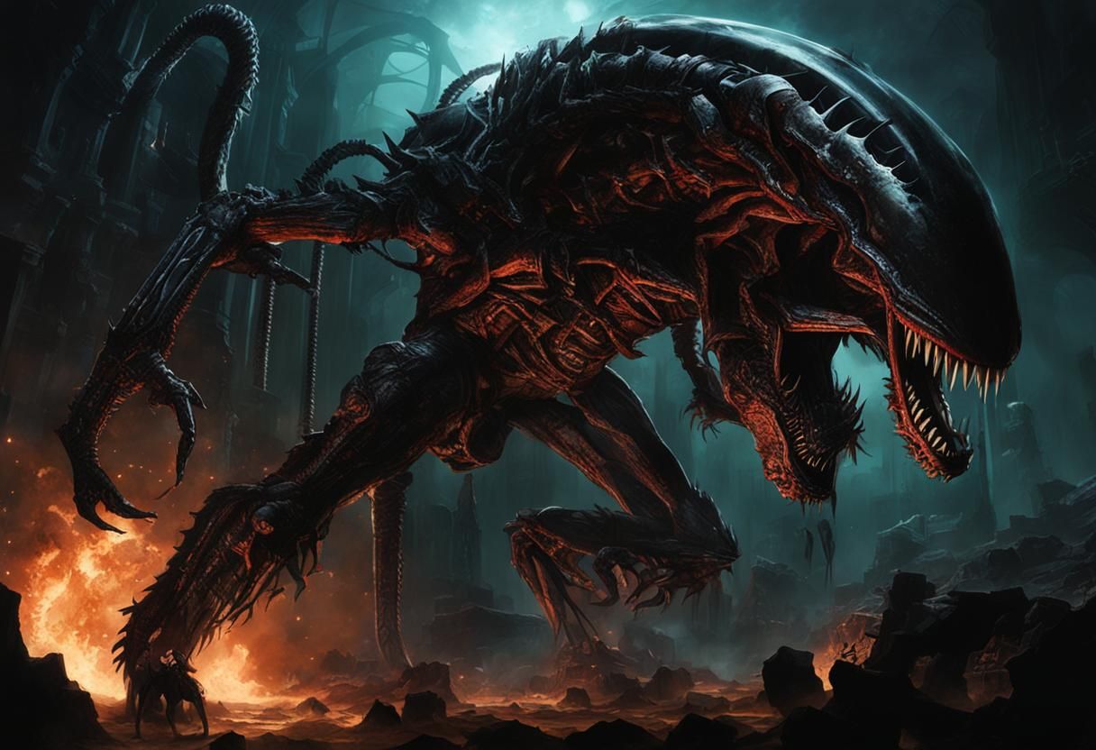 xenomorphic hellspawn carnifex bioweaponry