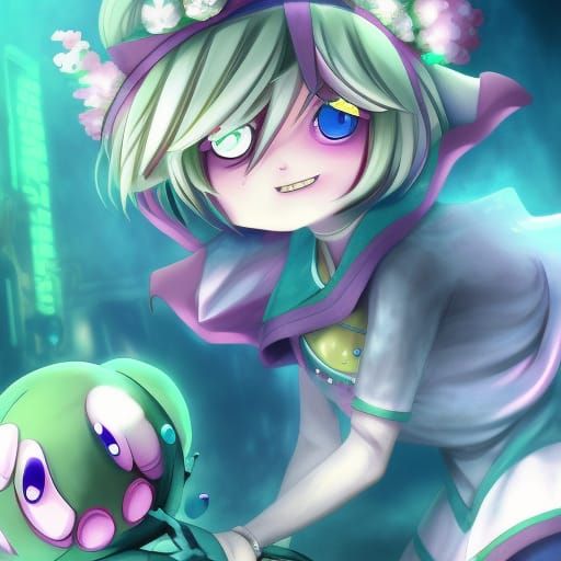 Amumu in Anime Key Visual Style