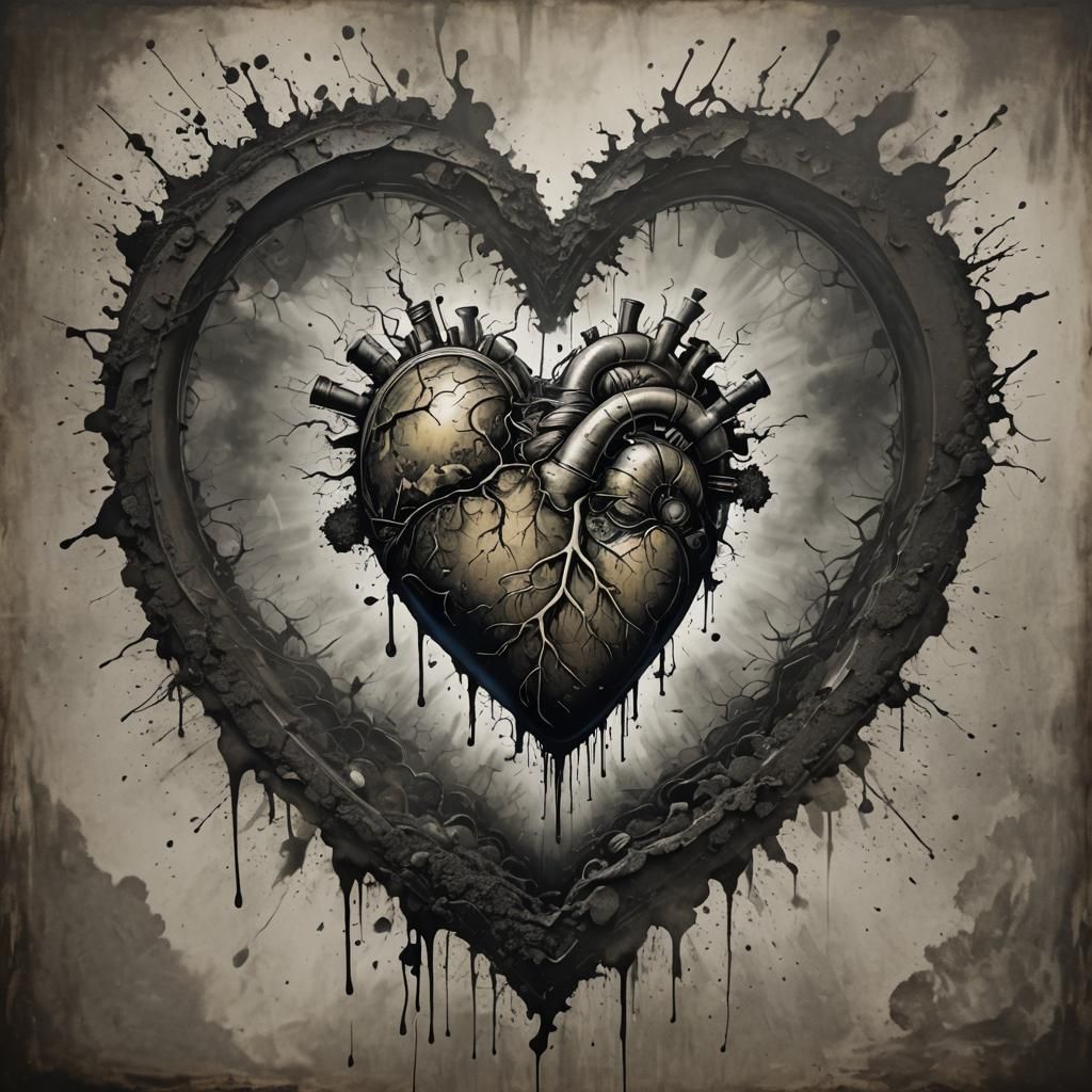 Bright Illusion with Polluted Heart Concept