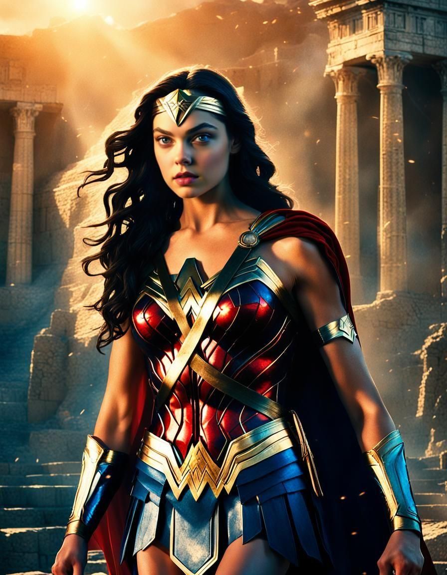 Wonder Woman as Athletic Superheroine: Cinematic Image