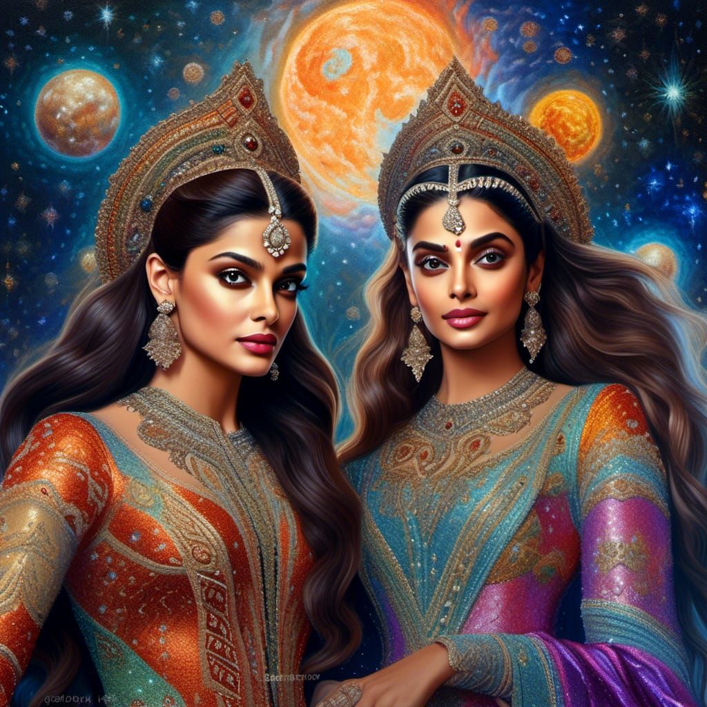 Aishwarya Rai & Deepika Padukone