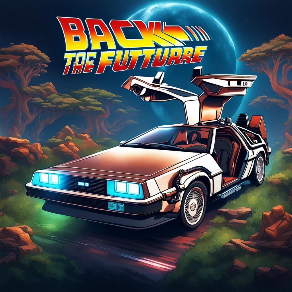 Back to the Future Sports T-Shirt Design