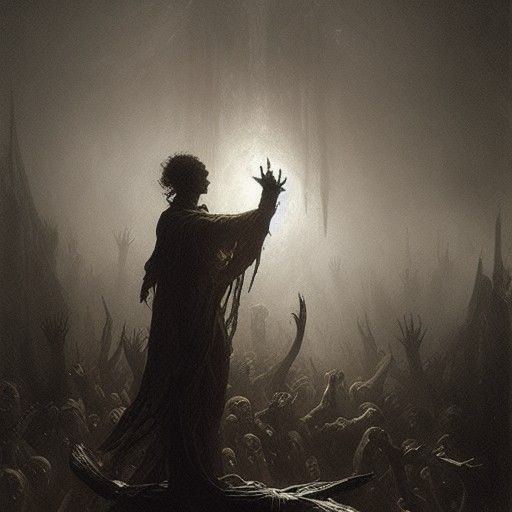 Eldritch Horror in Gothic Fantasy Style