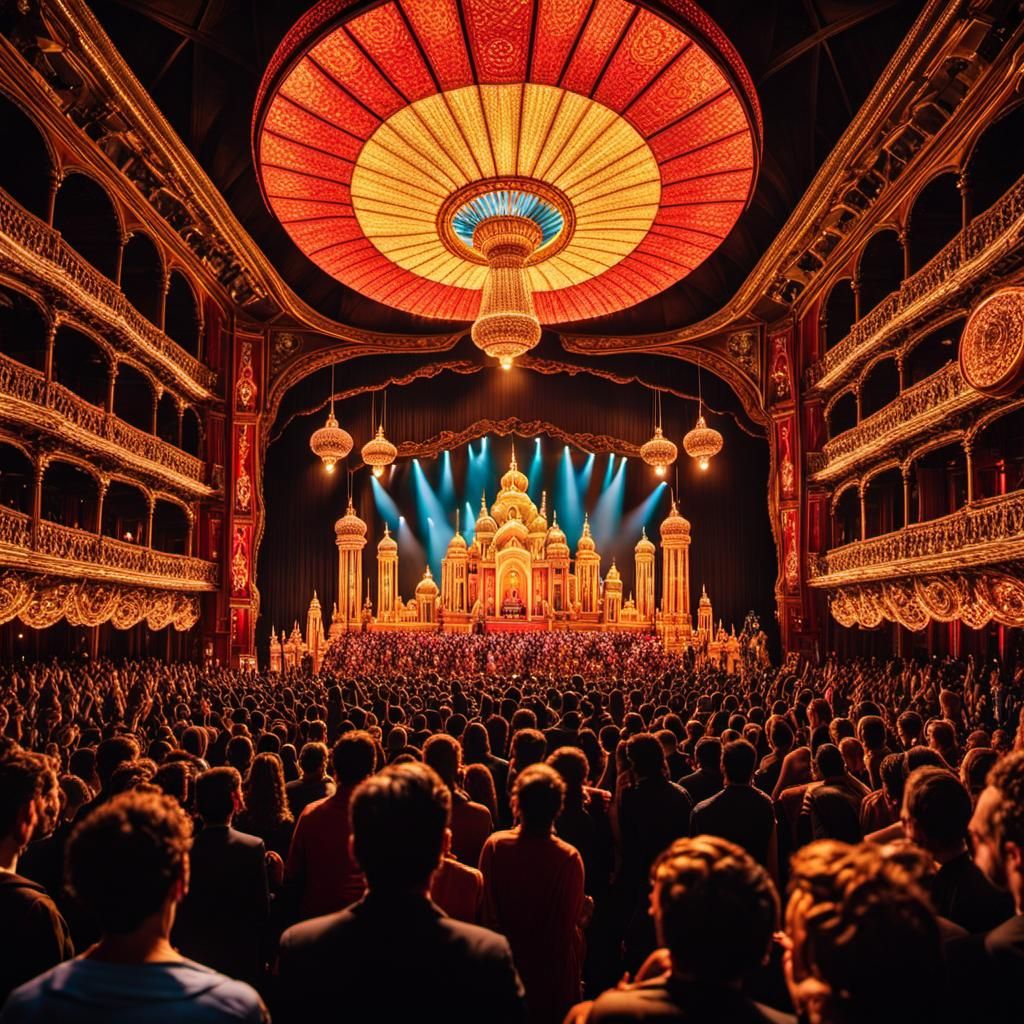 Epic Secret Cult Opera in Divine Psychedelic Art